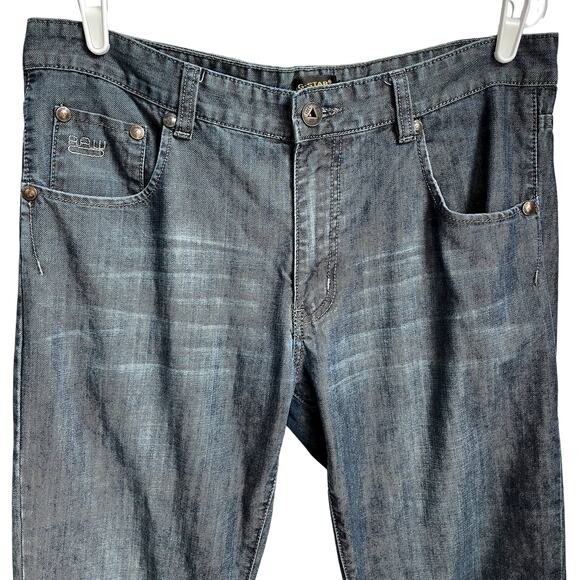 Mens G-Star Originals Raw Denim Distressed 3301 Relaxed Cotton Casual Jean 36x32 - Picture 2 of 13